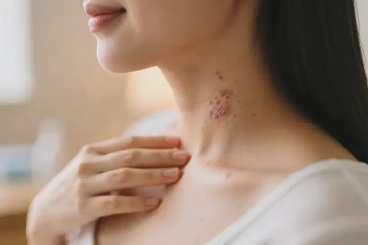 產(chǎn)婦脖子上出濕疹可不可以根治(圖4)