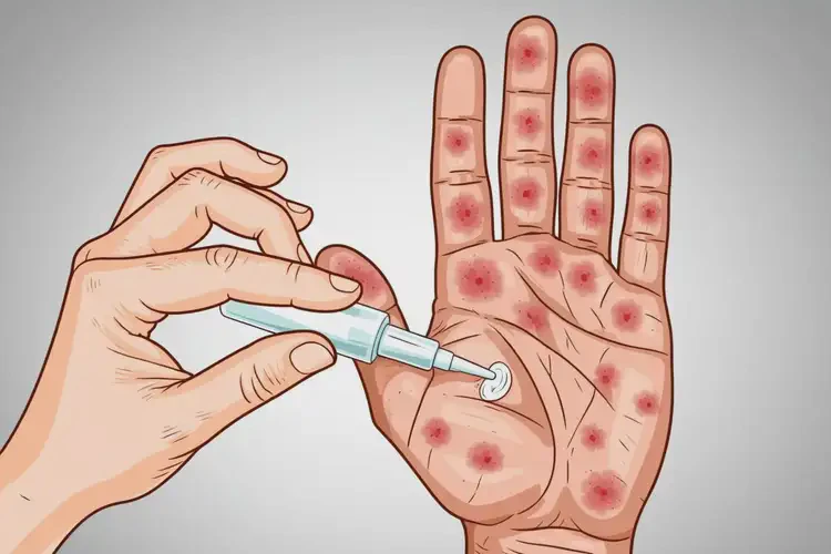 男性手上容易起濕疹能徹底自愈嗎(圖4)