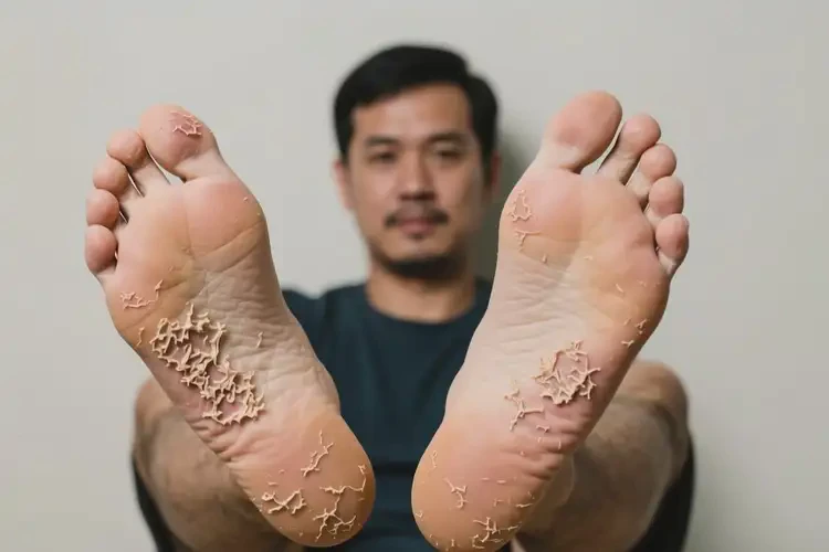 男人腳上容易起濕疹可不可以根治(圖2)