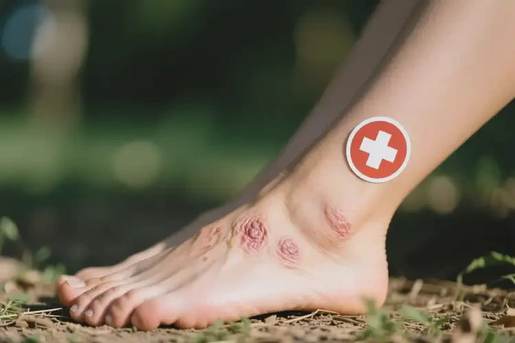 女性腳上出濕疹可不可以根治(圖1)