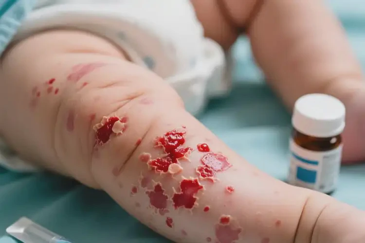 婴幼儿大腿上出湿疹可以治好吗(图4)