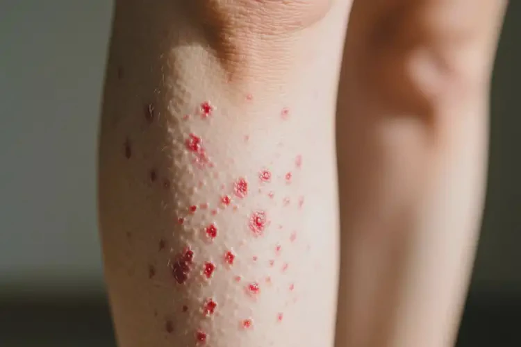 女性小腿長(zhǎng)濕疹可不可以根治(圖3)