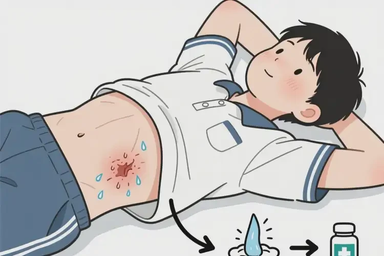 大學(xué)生肚子上容易長濕疹可不可以根治(圖3)