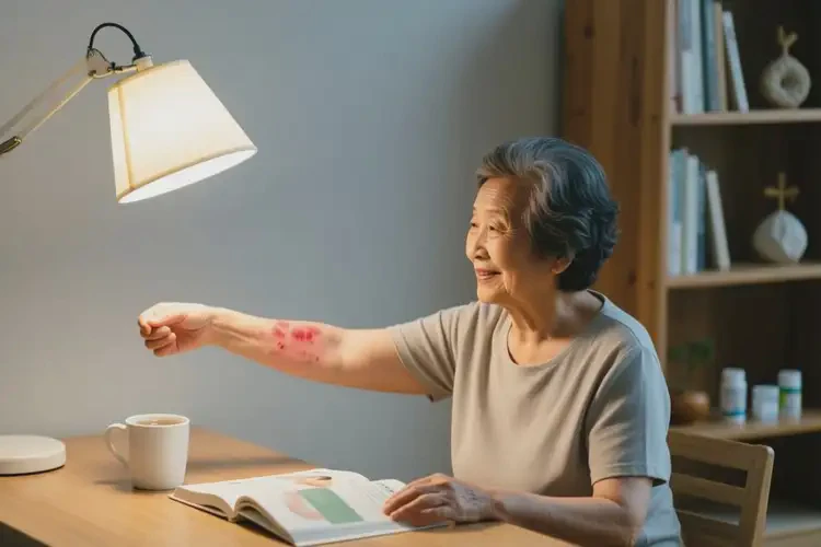 老年人手臂出湿疹可不可以根治(图2)