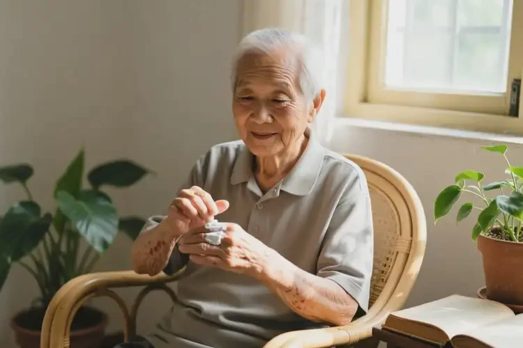 高齡老人手上出現(xiàn)濕疹可不可以根治(圖4)