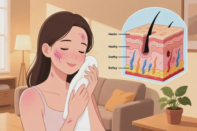 女性脸上起湿疹可不可以根治(图2)