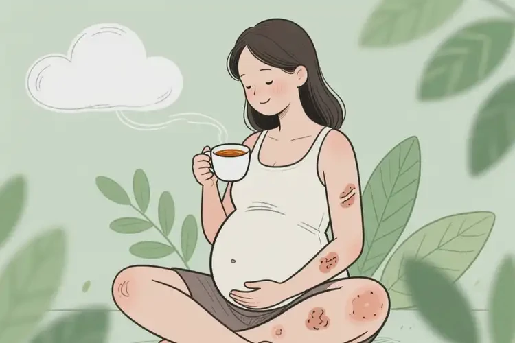 產(chǎn)婦全身容易長濕疹可不可以根治(圖1)