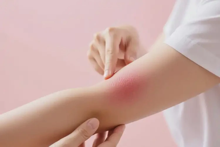 女性手臂出現(xiàn)濕疹可不可以根治(圖3)