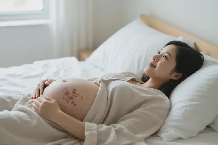 孕婦肚子起濕疹可不可以根治(圖1)