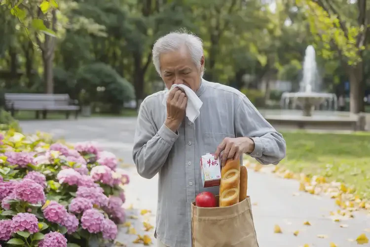 老人肚子偶爾起濕疹可不可以根治(圖1)