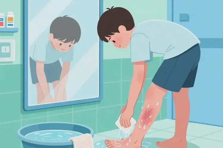 青少年腳上起濕疹可不可以徹底自愈(圖3)