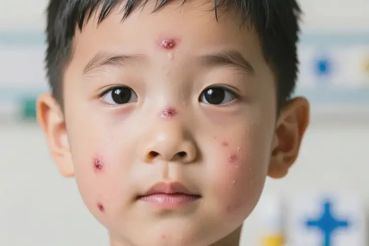 少兒面部起濕疹能徹底自愈嗎(圖1)