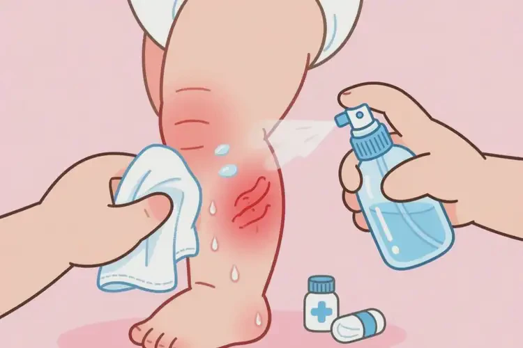 婴幼儿小腿上偶尔起湿疹可不可以根治(图2)