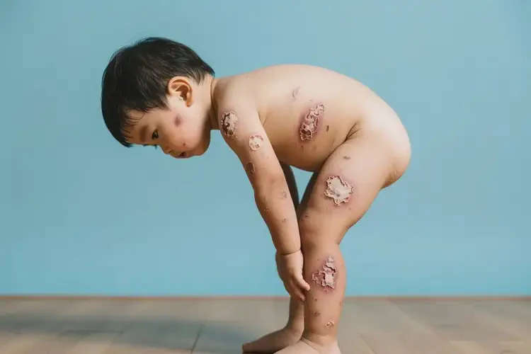 小孩全身長(zhǎng)濕疹可不可以根治(圖1)