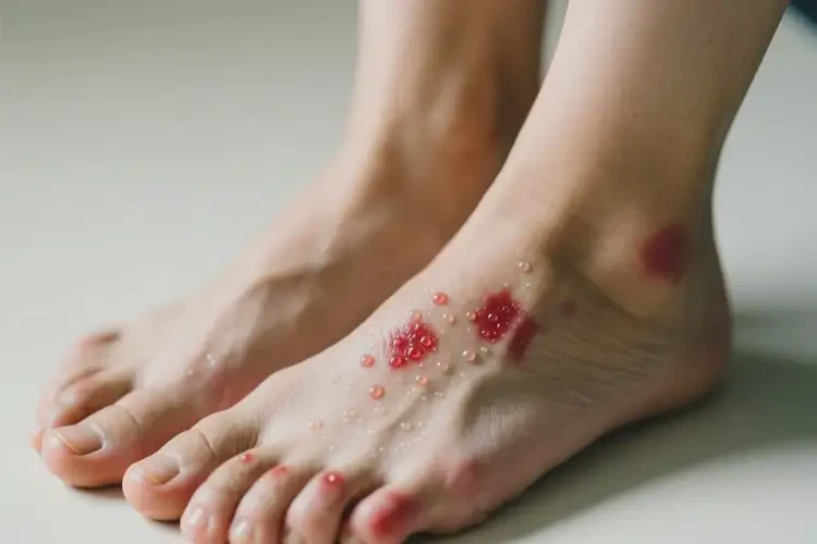 女人腳上出濕疹能不能根治(圖3)