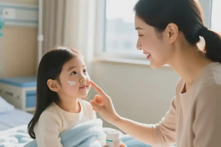 少兒面部長濕疹可不可以根治(圖4)