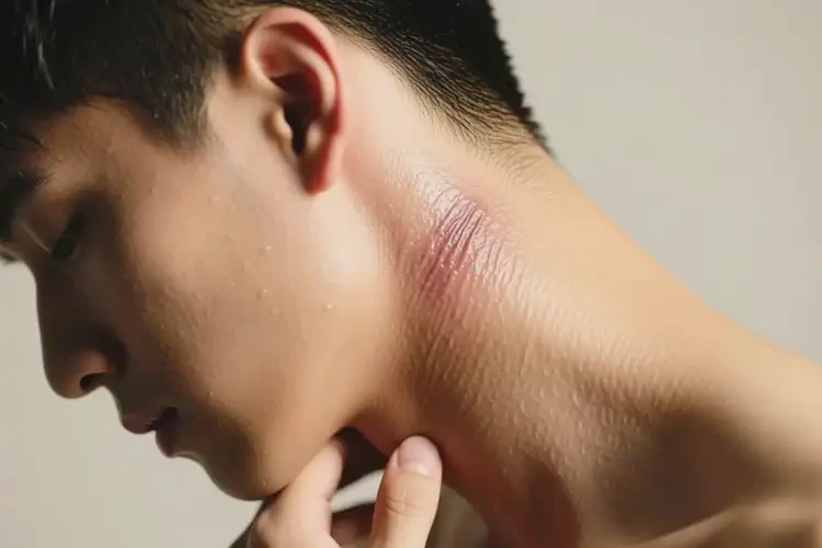 男生脖子上出濕疹可不可以根治(圖3)