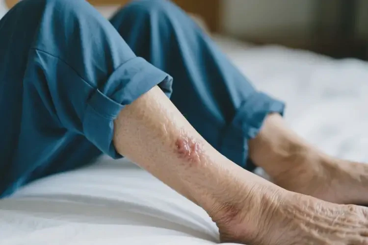 老人大腿偶爾長(zhǎng)濕疹可不可以根治(圖2)