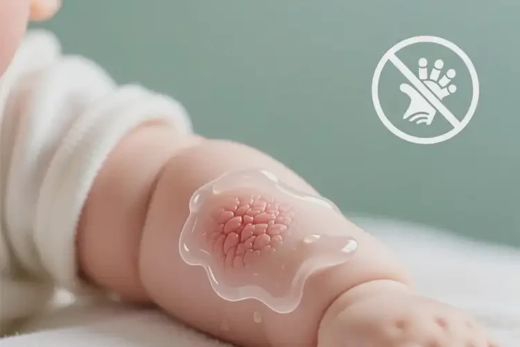 婴儿手臂上出湿疹可不可以根治(图1)