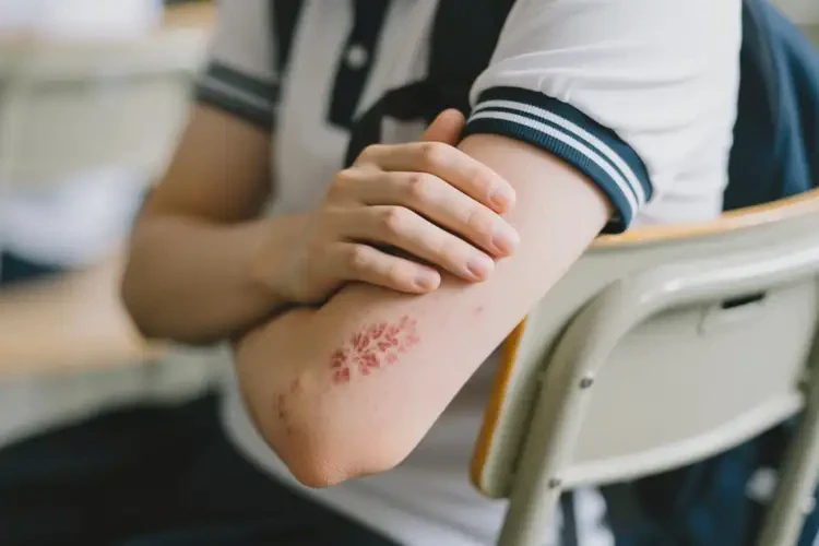 大學(xué)生全身出現(xiàn)濕疹可不可以根治(圖2)