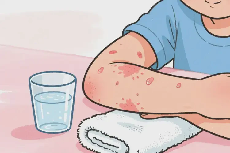 小學(xué)生手臂偶爾長濕疹可不可以根治(圖4)