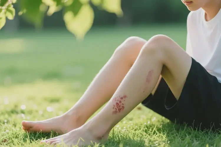 青少年小腿起濕疹不管它會自己痊愈嗎(圖4)