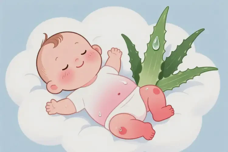 小兒肚子上出現(xiàn)濕疹可不可以根治(圖1)