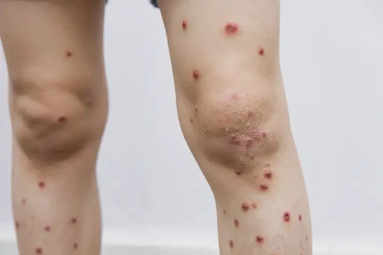 小孩大腿出現(xiàn)濕疹可以治好嗎(圖3)