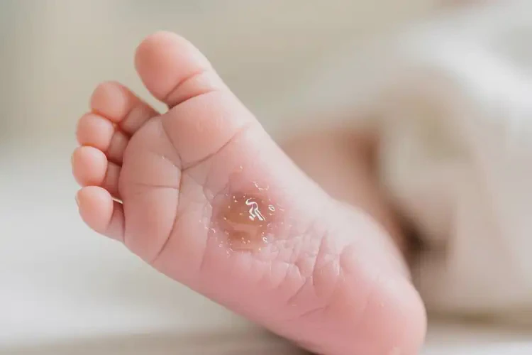 新生兒腳上出濕疹可不可以根治(圖1)