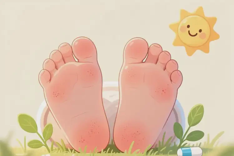 小儿脚上容易长湿疹可不可以根治(图4)