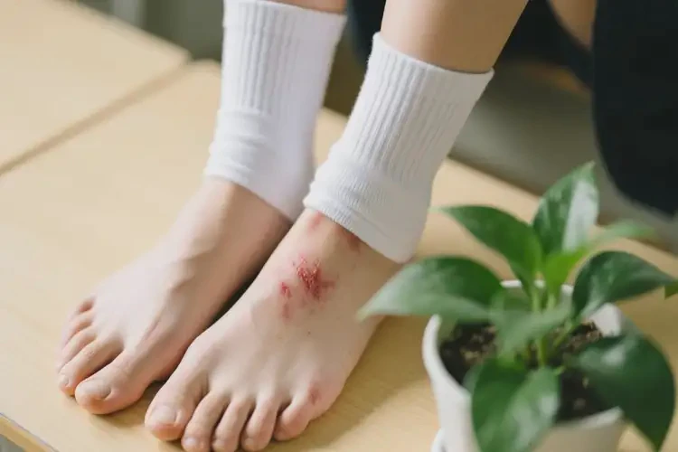 中學(xué)生腳上出濕疹可不可以根治(圖3)