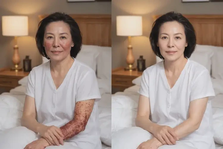 產(chǎn)婦手臂長(zhǎng)濕疹可不可以根治(圖2)