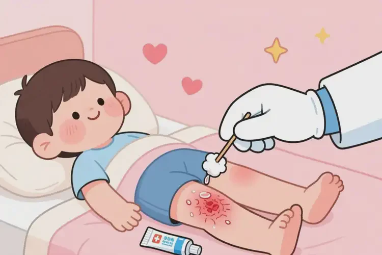 小孩大腿上起濕疹可不可以根治(圖3)