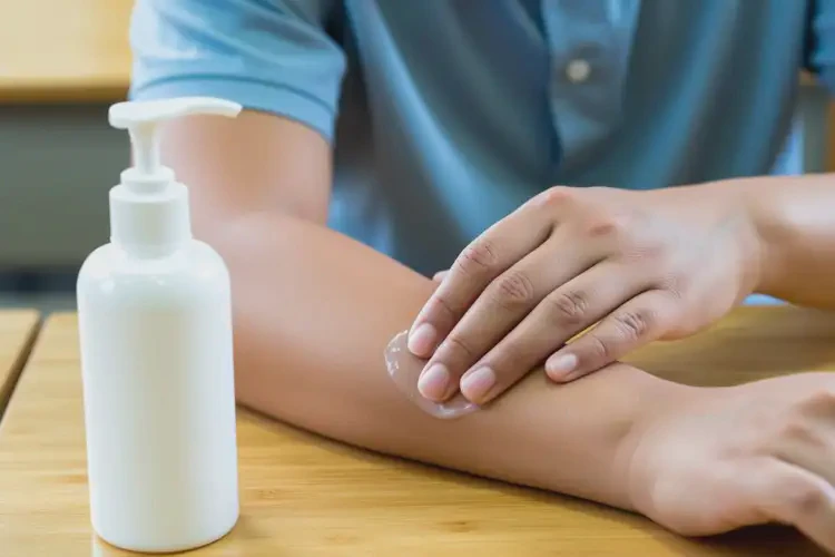 大學(xué)生手臂容易長濕疹可以徹底自愈嗎(圖2)