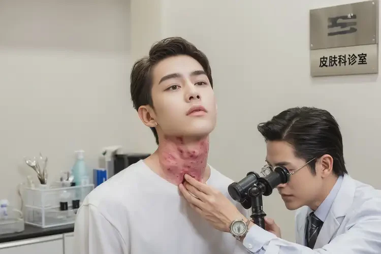 男生脖子上偶爾長(zhǎng)濕疹可不可以根治(圖2)