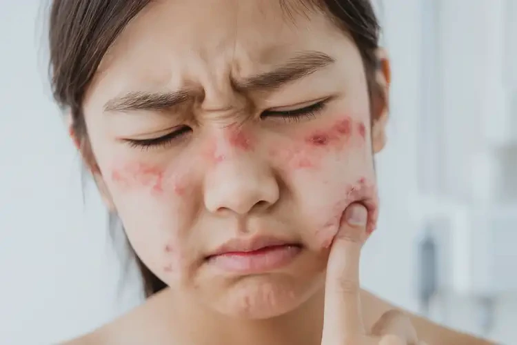 青少年肚子上長濕疹能不能徹底自愈(圖4)