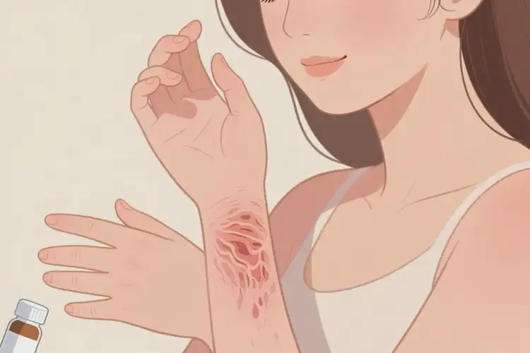 女性手臂上偶爾長濕疹可不可以根治(圖2)