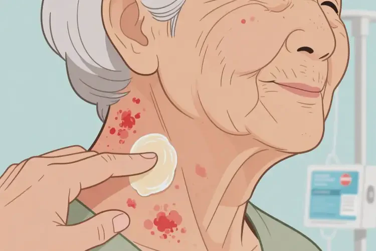 老人脖子上出濕疹可不可以根治(圖4)