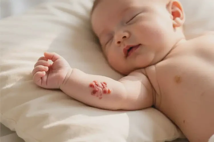 寶寶手臂偶爾起濕疹可以治好嗎(圖1)