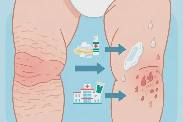 嬰幼兒大腿容易起濕疹可以治好嗎(圖3)