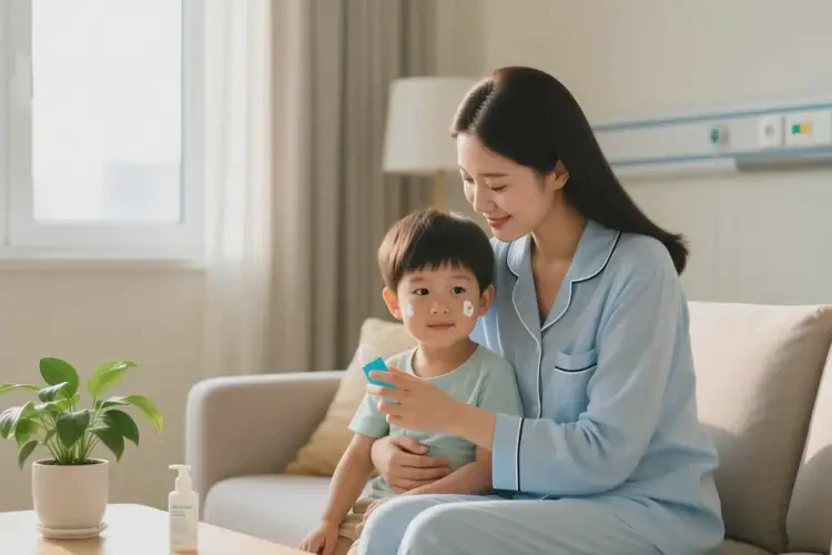 少兒臉上容易長(zhǎng)濕疹可不可以根治(圖4)