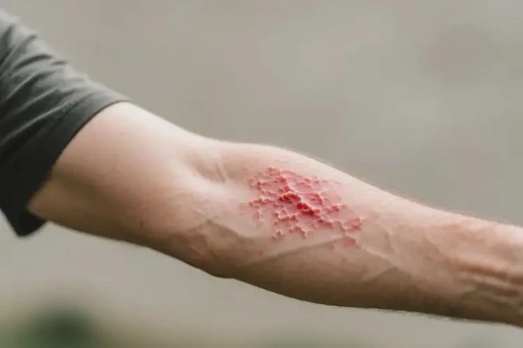 男性手臂上有湿疹可不可以根治(图2)