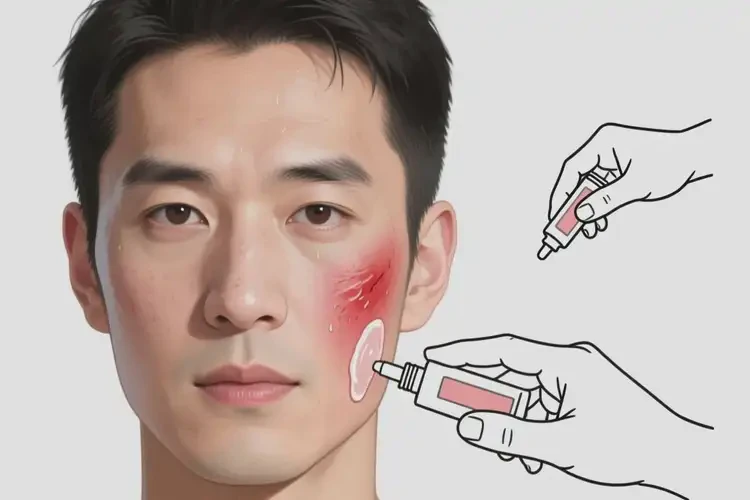 男性臉上長濕疹可不可以根治(圖3)