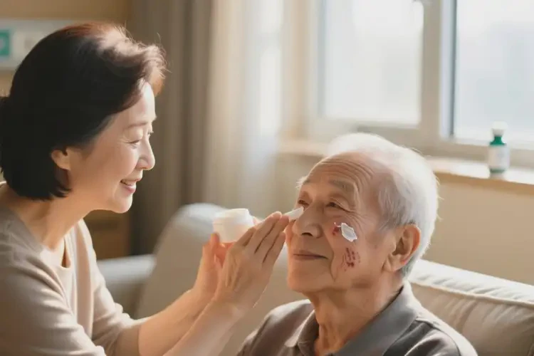 老人面部經(jīng)常長(zhǎng)濕疹可不可以根治(圖4)