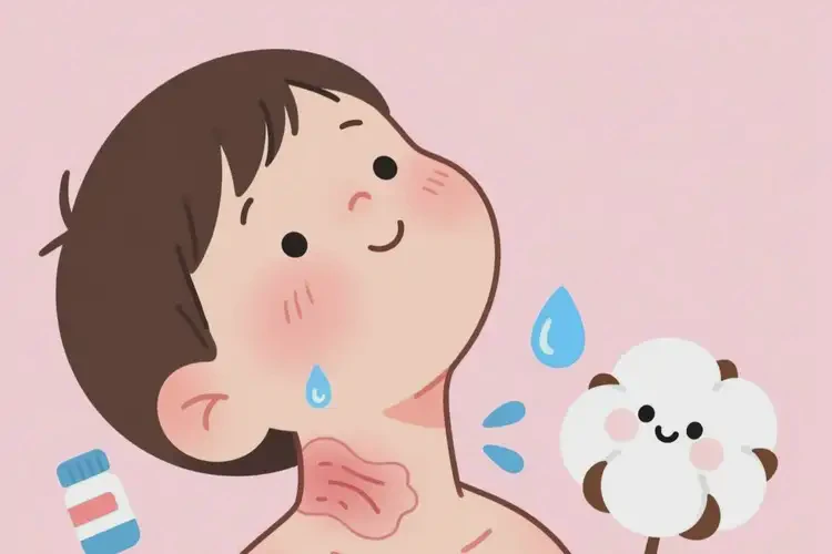 少兒脖子出濕疹可不可以根治(圖3)