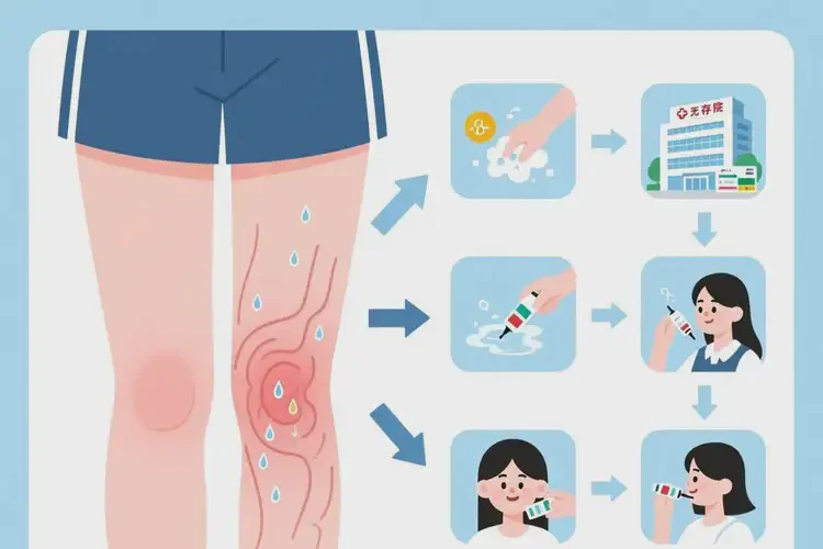 大學(xué)生大腿上出濕疹可不可以根治(圖4)