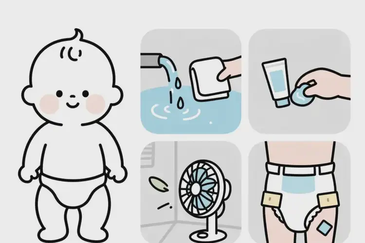 嬰幼兒肛周起濕疹可以治好嗎(圖1)