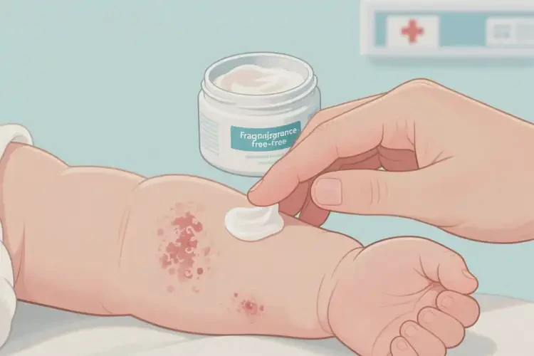 嬰兒手臂經(jīng)常長濕疹可不可以根治(圖3)