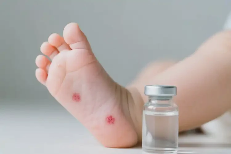 婴幼儿脚上偶尔起湿疹可不可以根治(图2)
