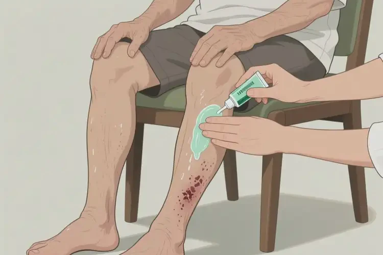 老人小腿偶爾起濕疹可不可以根治(圖3)